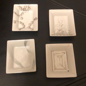 Tiffany and Company decorative mini tray set
